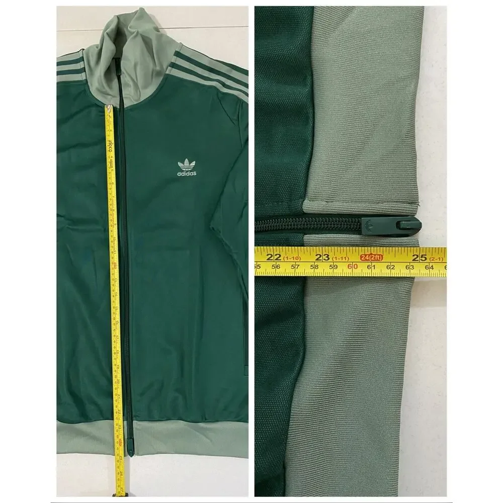 Adidas Originals Beckenbauer Tracksuit Collegiate Green Silver Green Size XL